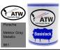 Preview: Porsche, Meteor Gray Metallic, 961: 1L Lackdose, von ATW Autoteile West.